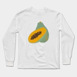 Papaya Long Sleeve T-Shirt